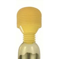 Body Wand, Multi-Speed, Rechargeable, GOLD w/Yellow Head