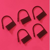 Cock Cage, Hard Plastic, 3 different size rings, 2 different types of Locking systems