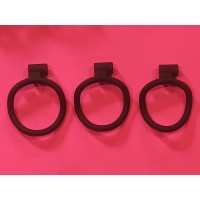 Cock Cage, Hard Plastic, 3 different size rings, 2 different types of Locking systems
