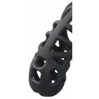Cock Cage, Hard Plastic, 3 different size rings, 2 different types of Locking systems