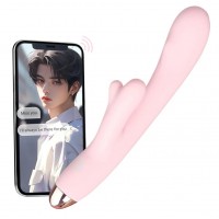 APP Compatible Vibrator, 8 Function, PINK