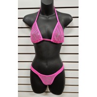 2 pc set PINK w/sparkle embellishment, ONE SIZE