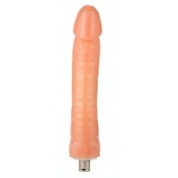 Sex Machine Attachment 10" Dong FLESH (use with #SM-BLK Sex Machine)